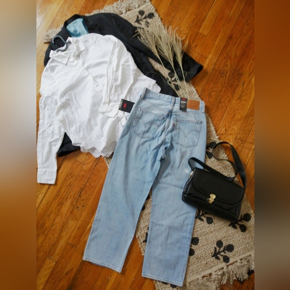 Jeans premium Levi's ribcage straight ankle - Picture 10 of 12